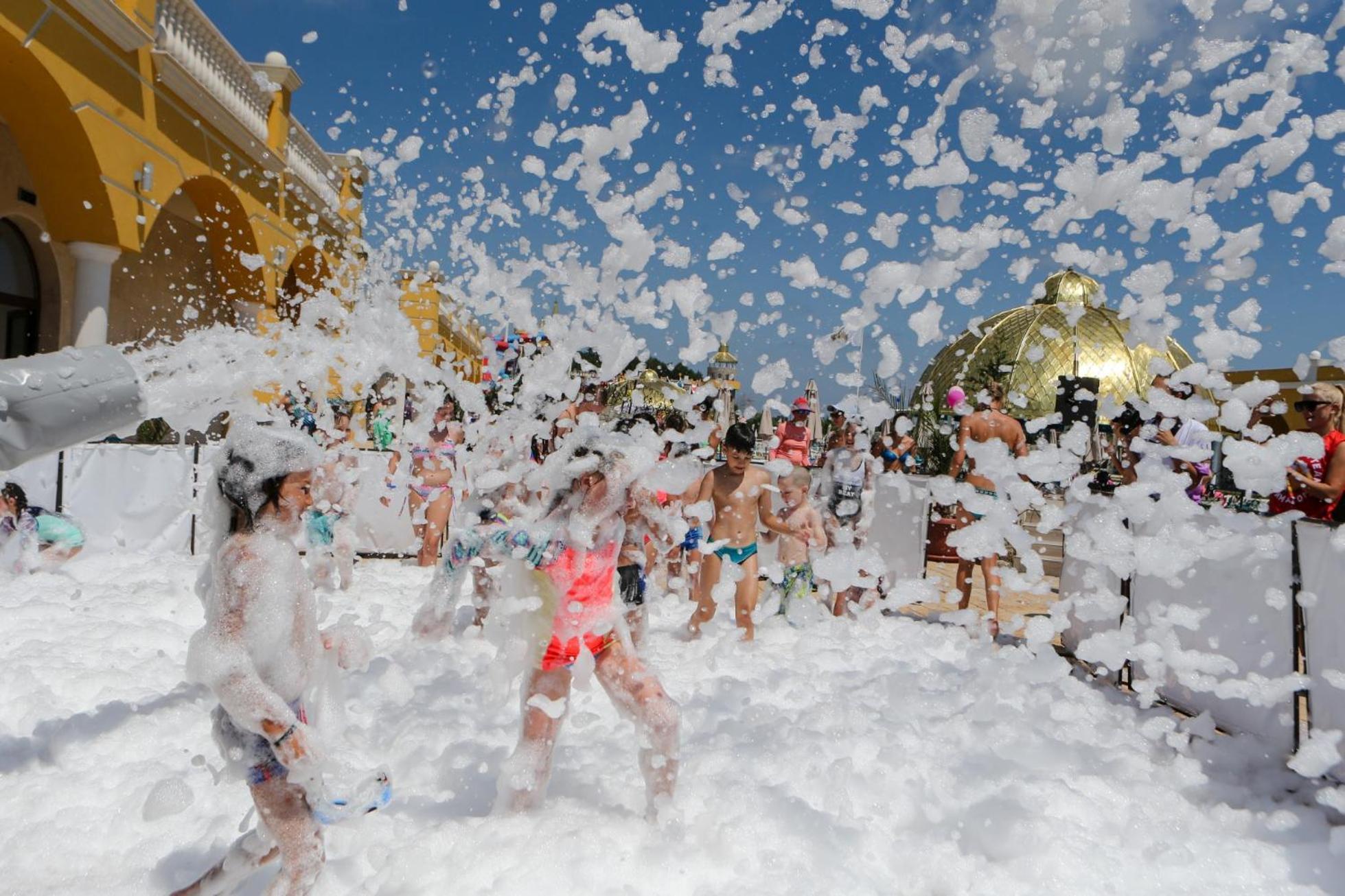 Hotel Kаравани Дрийм Къмпинг Гардения Kiten  Esterno foto